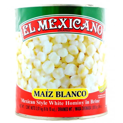 Pozole Kernels / Hominy, El Mexicano  822g