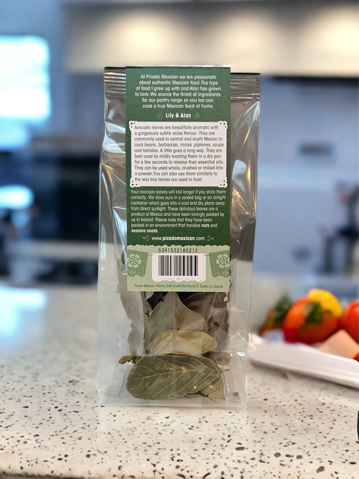 Picado Avocado Leaves, 10 grams