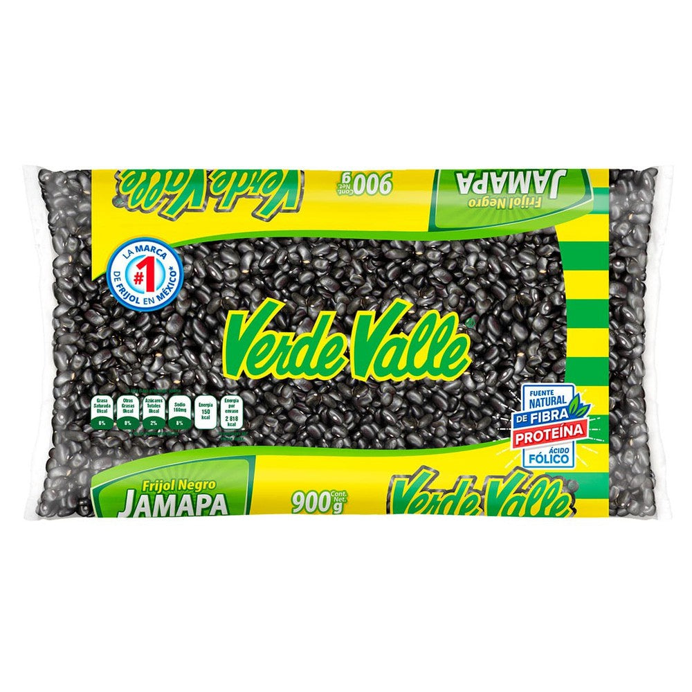 Raw Black Beans, Verde Valle