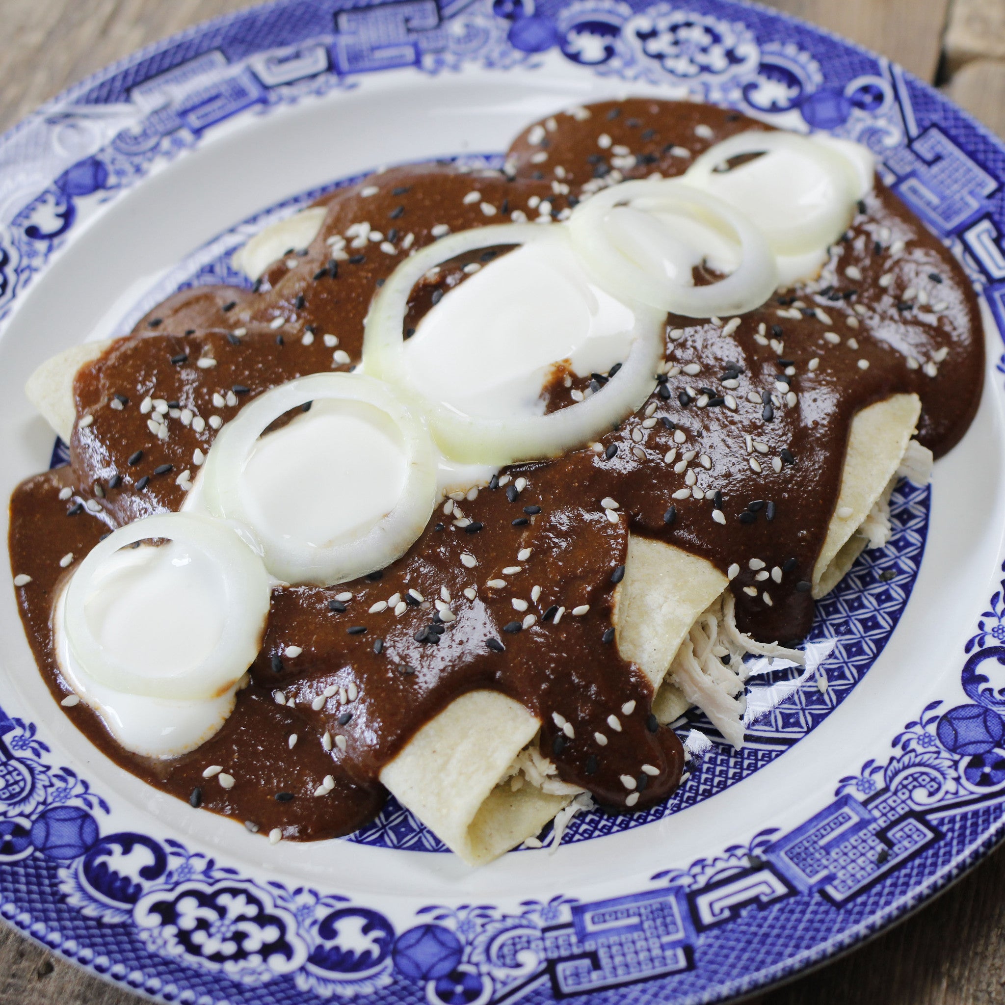 Poblano Mole Sauce, Rogelio Bueno