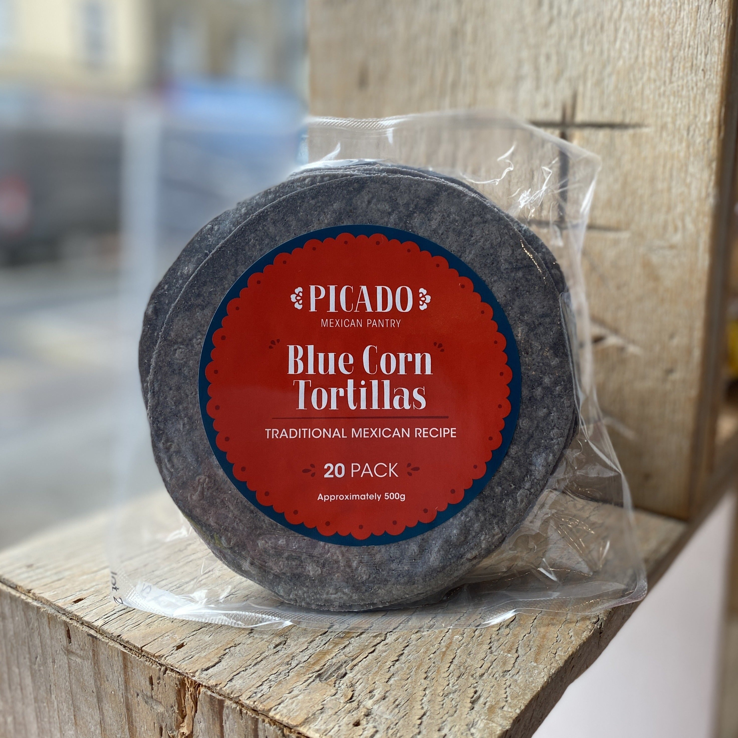Blue Corn Tortillas Picado