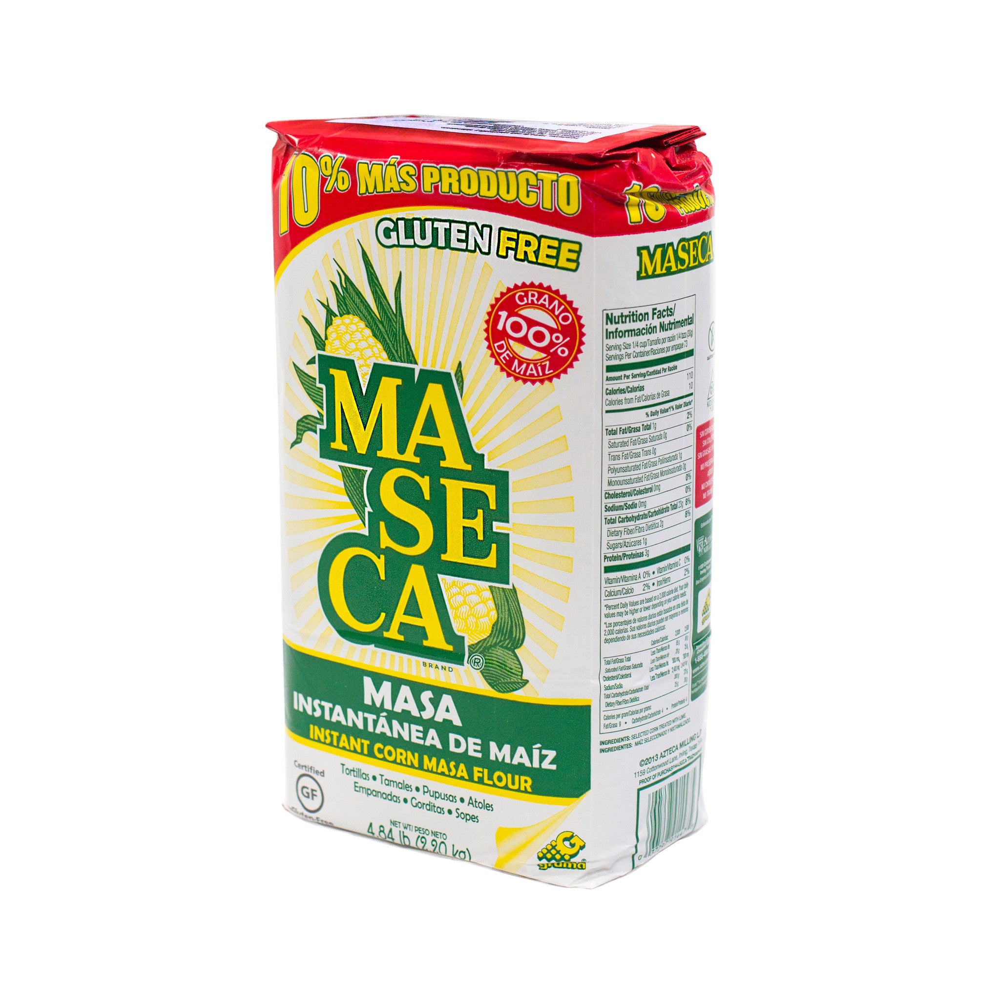 White Masa-Harina, 1.8 kg Maseca
