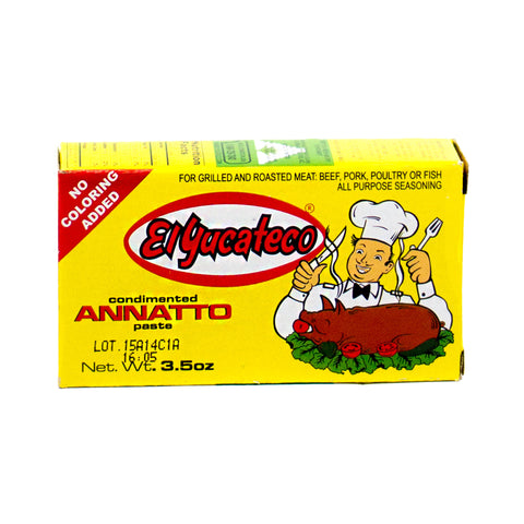 Achiote Paste, El Yucateco 100g