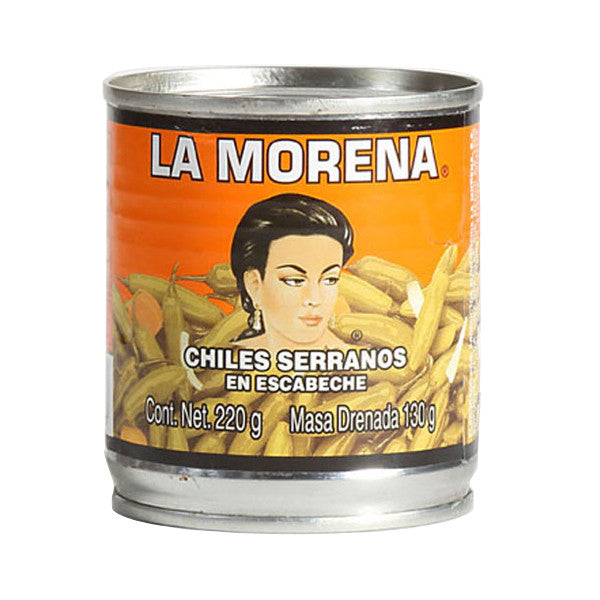 Pickled Serrano Chillies, La Morena