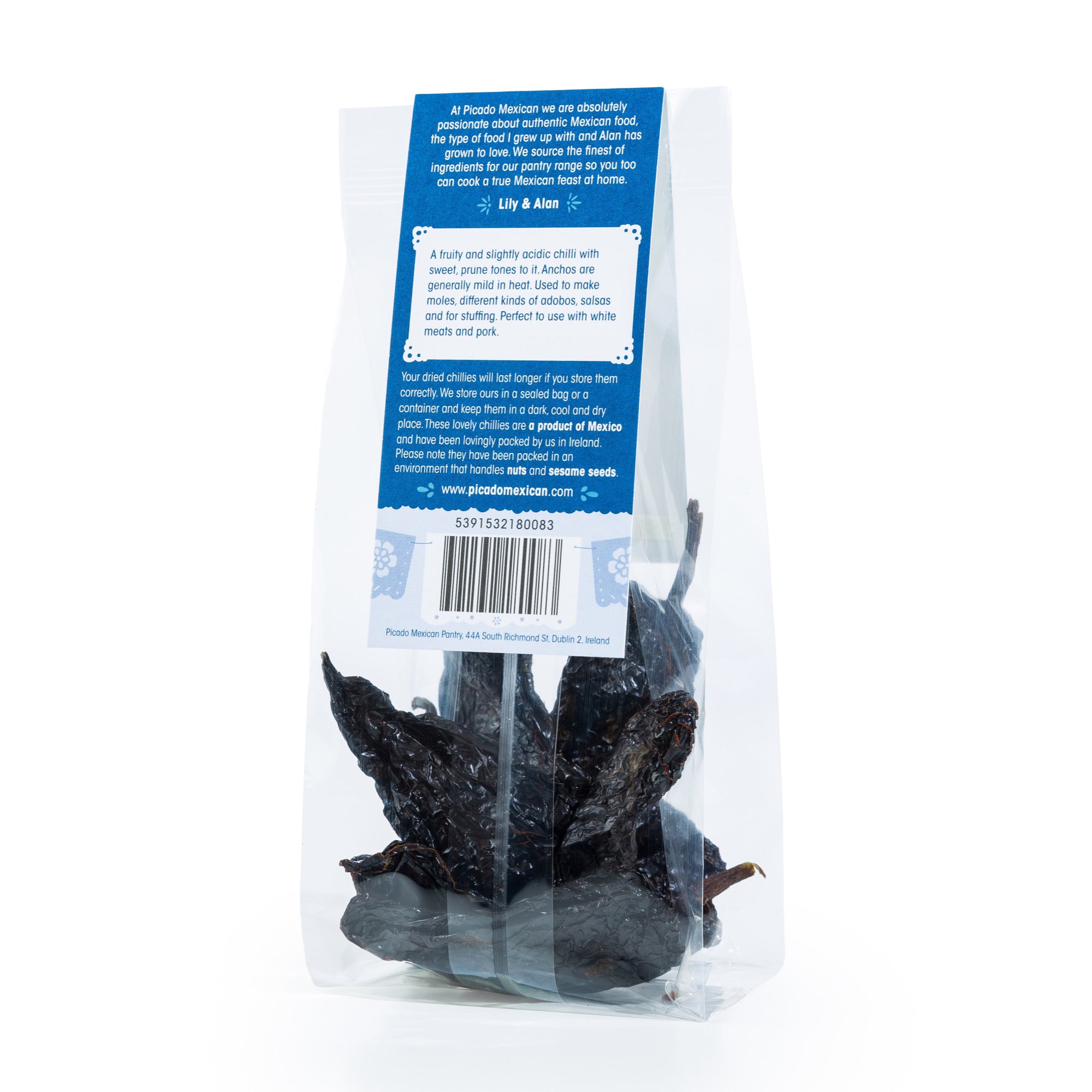 Picado Dried Ancho Chilies