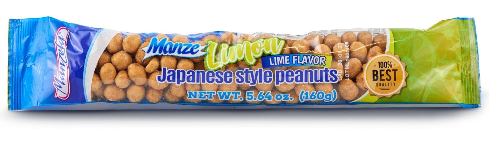 Manzelazo Japanese Peanuts with Lime