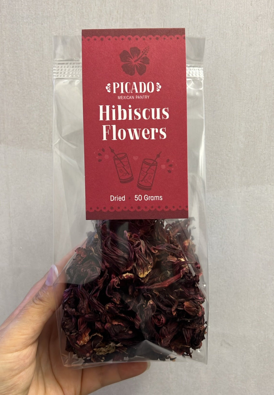 Picado Hibiscus Dried Flowers
