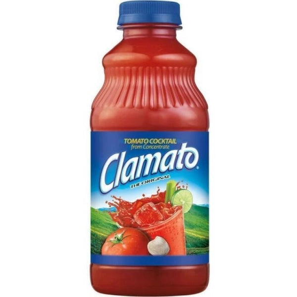 Clamato Juice Bottle