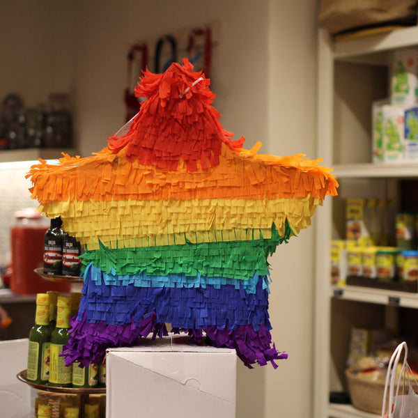 Rainbow Design Drum Piñatas