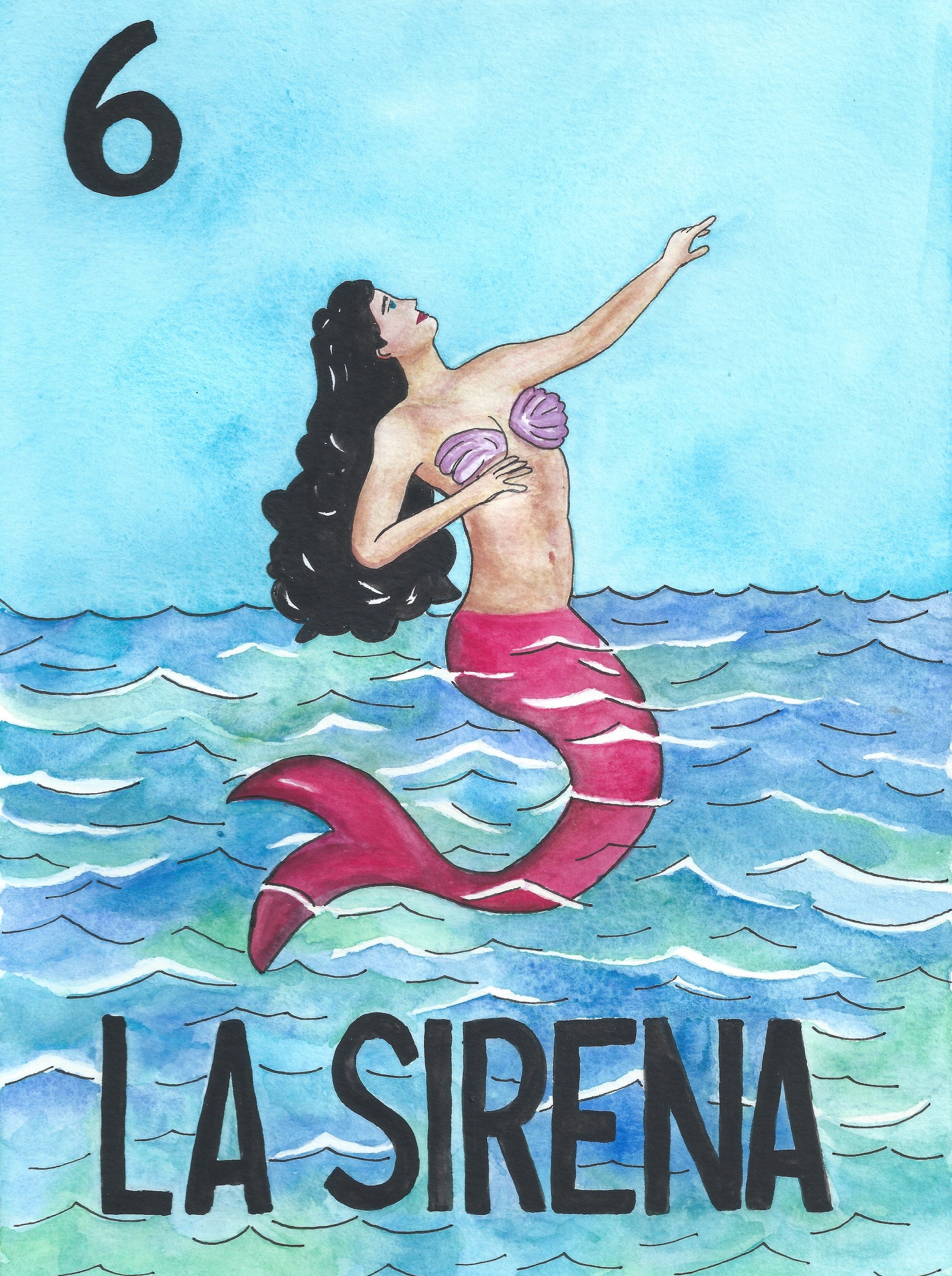 La Sirena Print