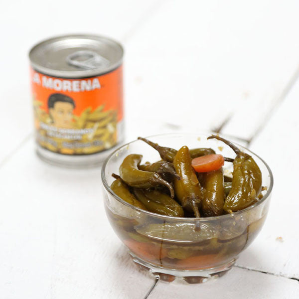 Pickled Serrano Chillies, La Morena
