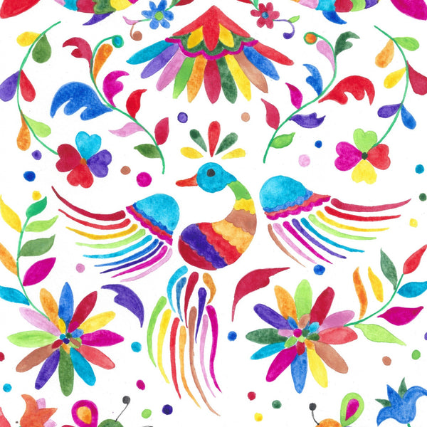 Otomi Watercolour Print