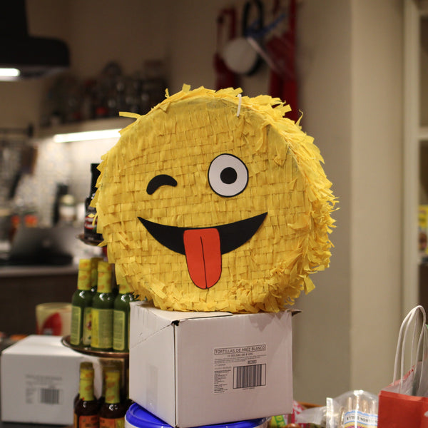 Emoji Drum Piñatas